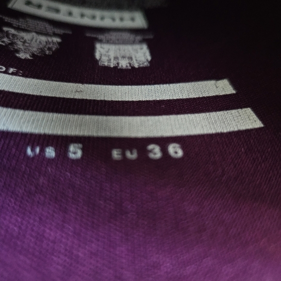 Hunter Tall Glossy Violet Rain Boots Sz 5 - Picture 14 of 15